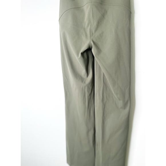NWT Lululemon Olive Green Smooth Fit High Rise Cropped Pants Size 0 Athleisure - Picture 10 of 13